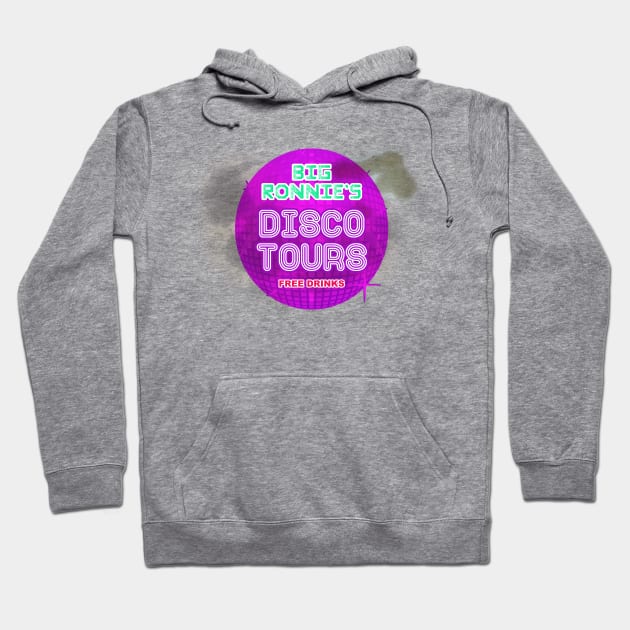 Big Ronnie's Disco Tours Hoodie by looeyq